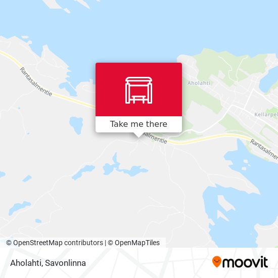 Aholahti map