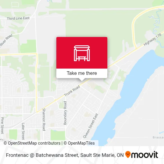 Frontenac @ Batchewana Street map