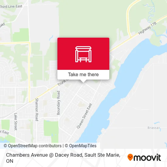 Chambers Avenue @ Dacey Road map
