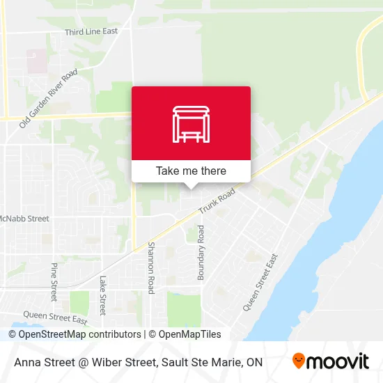 Anna Street @ Wiber Street map