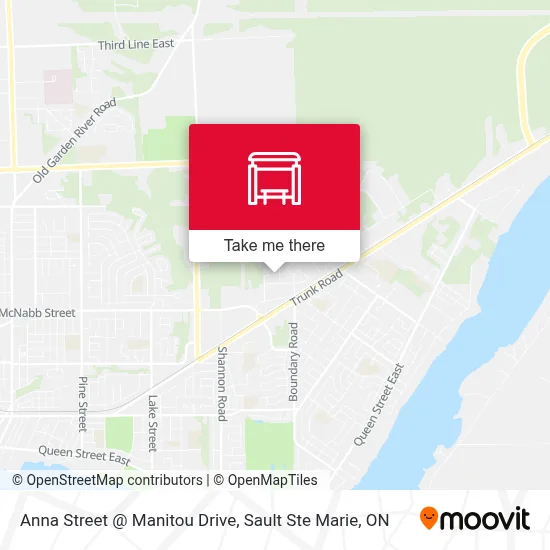 Anna Street @ Manitou Drive map