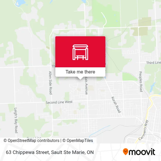 63 Chippewa Street map