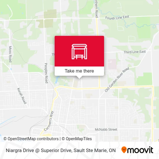 Niargra Drive @ Superior Drive map