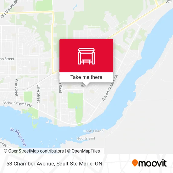 53 Chamber Avenue map
