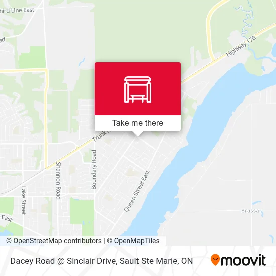 Dacey Road @ Sinclair Drive map