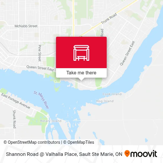 Shannon Road @ Valhalla Place map