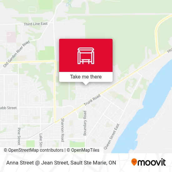 Anna Street @ Jean Street map