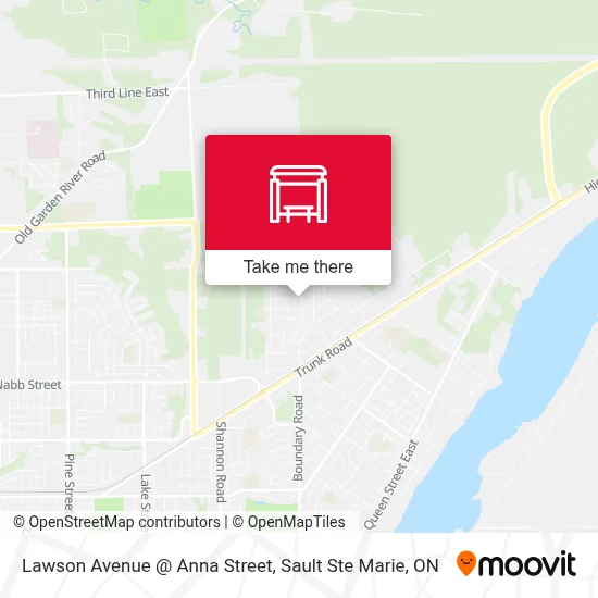 Lawson Avenue @ Anna Street map