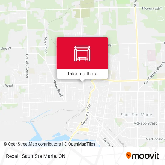 Rexall map