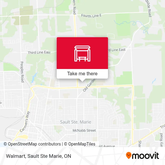Walmart map
