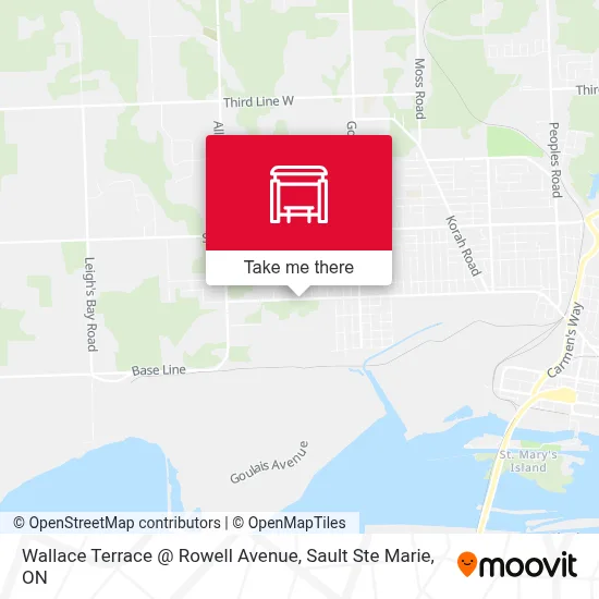 Wallace Terrace @ Rowell Avenue map