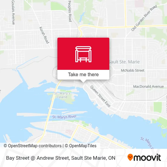 Bay Street @ Andrew Street map