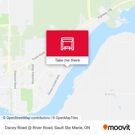 Dacey Road @ River Road map