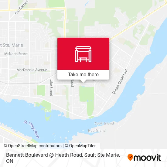 Bennett Boulevard @ Heath Road map