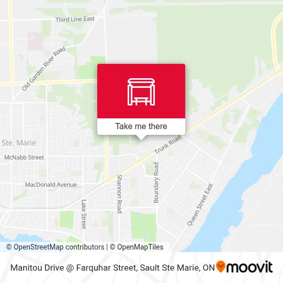 Manitou Drive @ Farquhar Street map