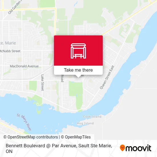 Bennett Boulevard @ Par Avenue map