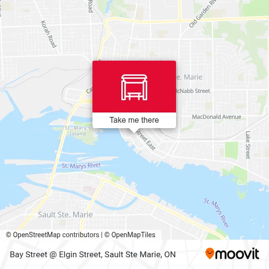 Bay Street @ Elgin Street map