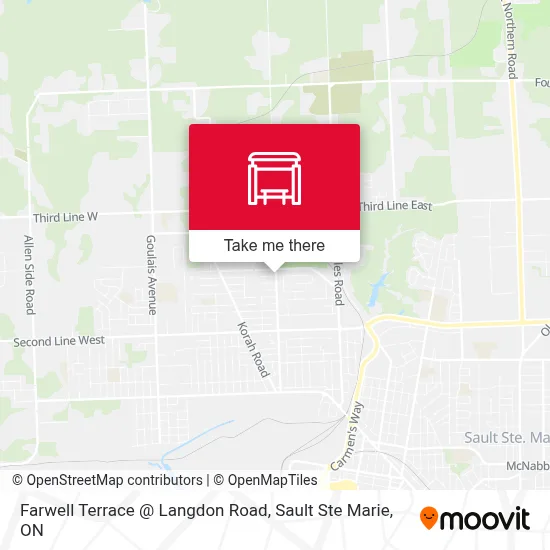 Farwell Terrace @ Langdon Road map