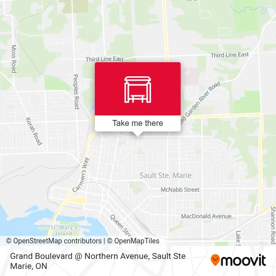 Grand Boulevard @ Northern Avenue map