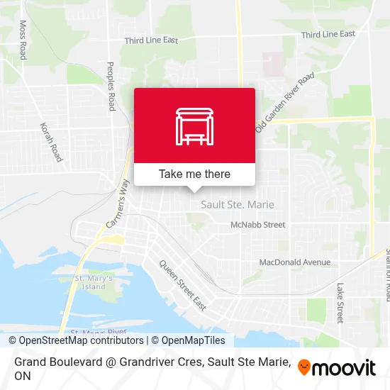 Grand Boulevard @ Grandriver Cres map