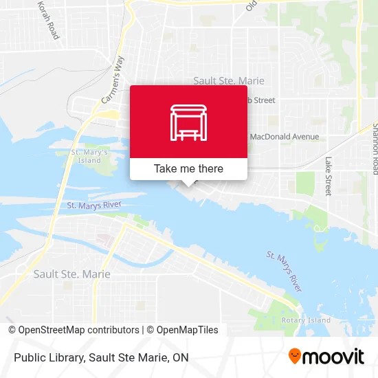 Public Library map