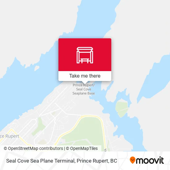 Seal Cove Sea Plane Terminal map