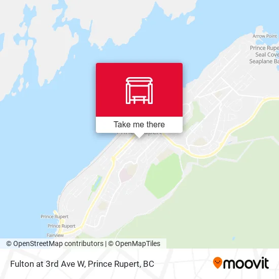 Fulton at 3rd Ave W map