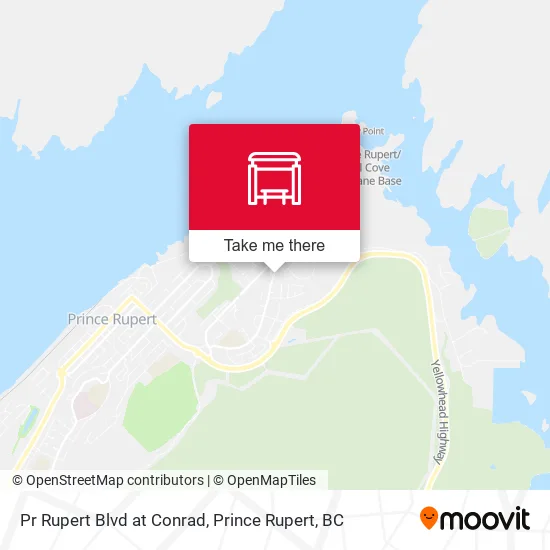 Pr Rupert Blvd at Conrad map