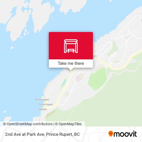 2nd Ave at Park Ave map