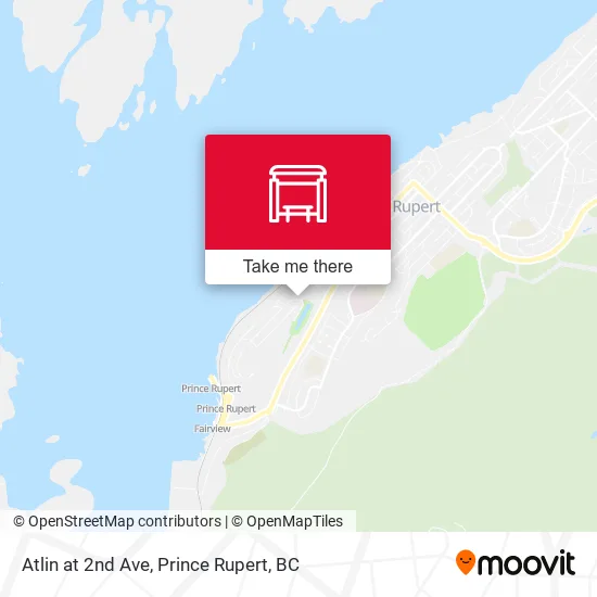 Atlin at 2nd Ave map