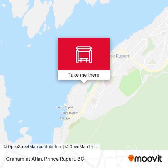 Graham at Atlin map