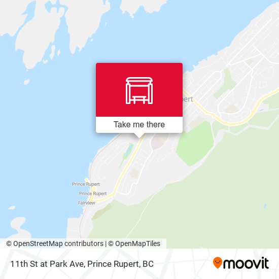 11th St at Park Ave map