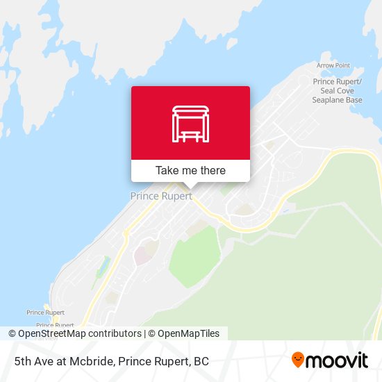5th Ave at Mcbride map