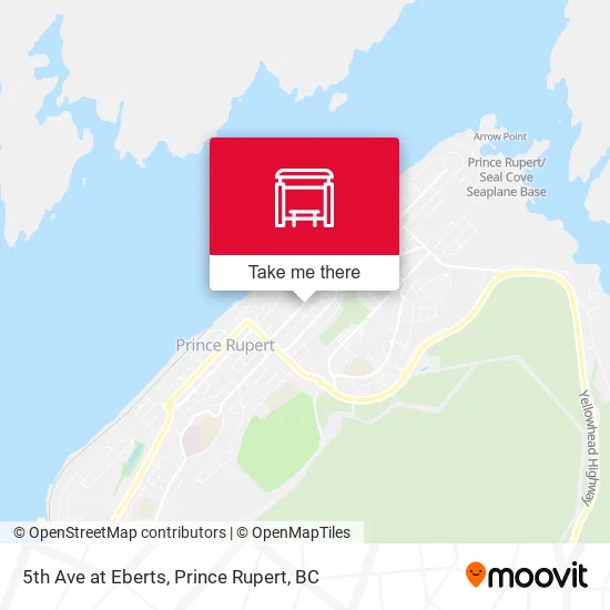 5th Ave at Eberts map