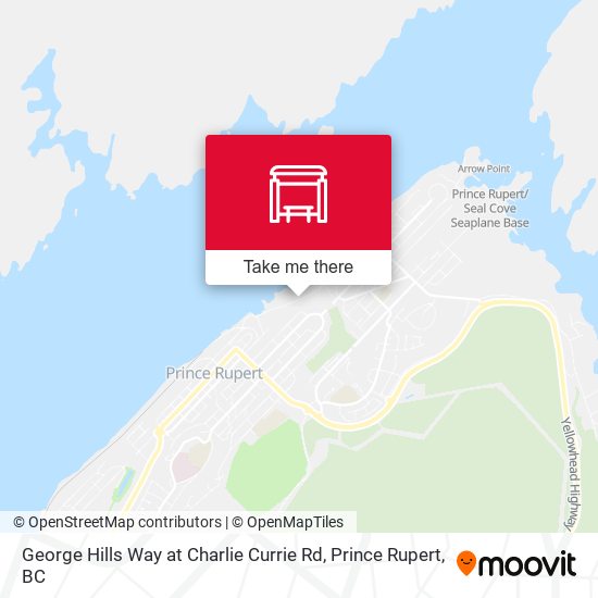 George Hills Way at Charlie Currie Rd map