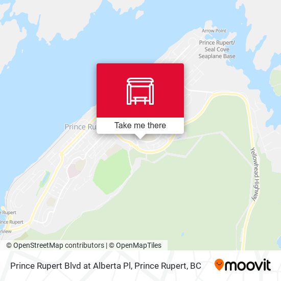 Prince Rupert Blvd at Alberta Pl map