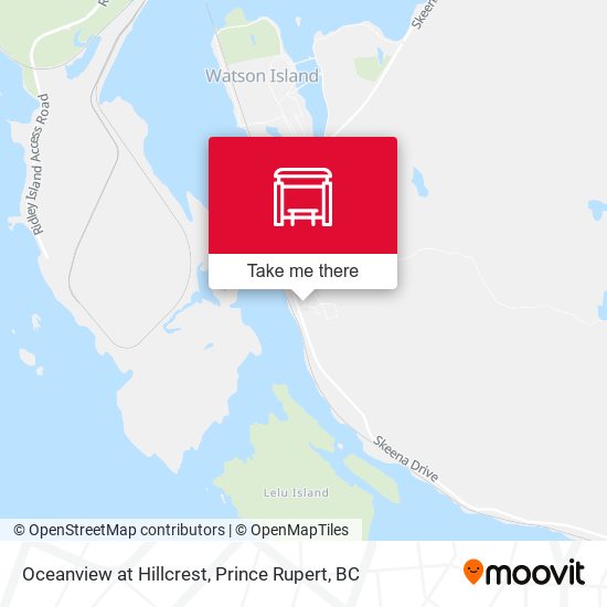 Oceanview at Hillcrest map