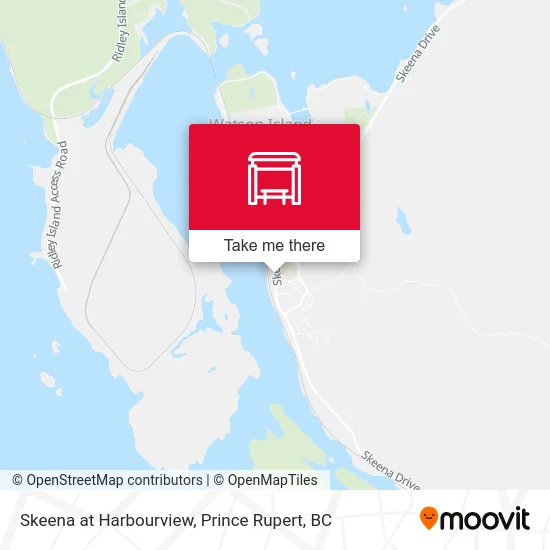 Skeena at Harbourview map