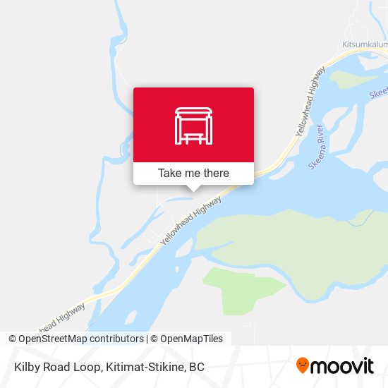 Kilby Road Loop map