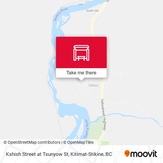 Kshish Street at Tsunyow St map