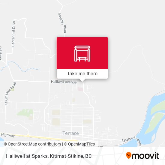 Halliwell at Sparks map