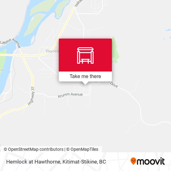 Hemlock at Hawthorne map