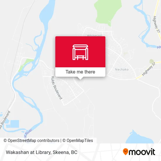 Wakashan at Library map