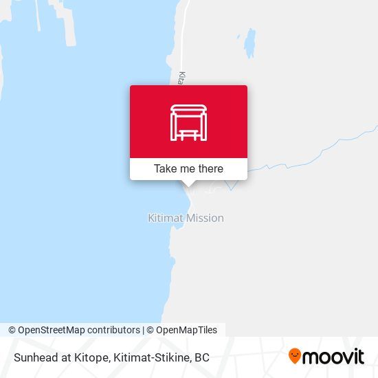 Sunhead at Kitope map