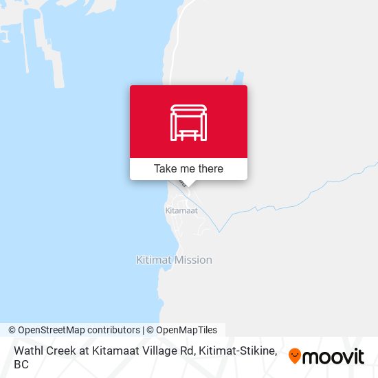 Wathl Creek at Kitamaat Village Rd plan