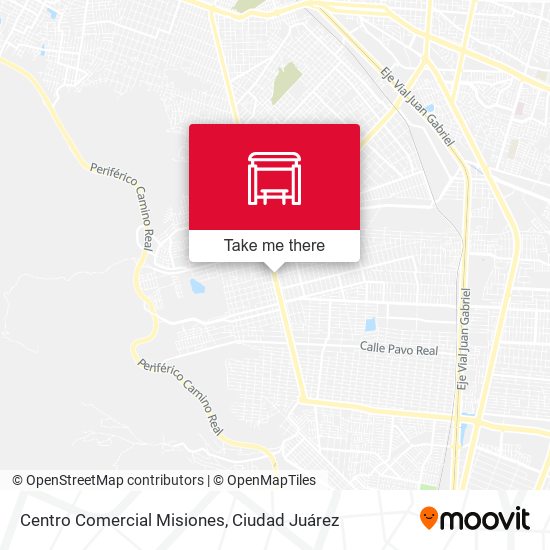 Centro Comercial Misiones map