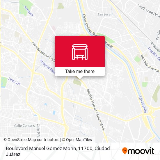 Boulevard Manuel Gómez Morín, 11700 map