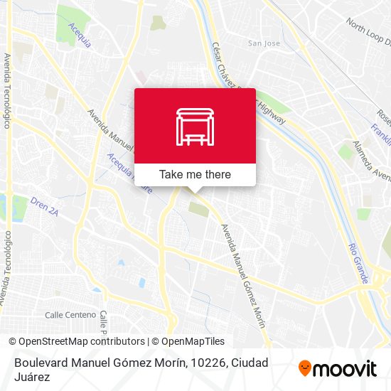 Boulevard Manuel Gómez Morín, 10226 map