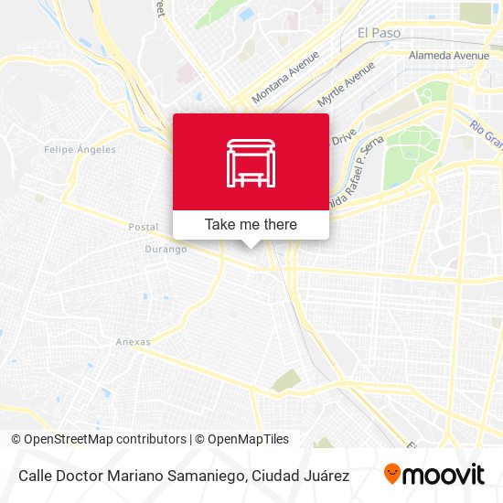 Calle Doctor Mariano Samaniego map