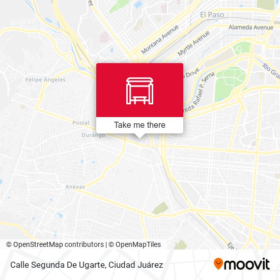 Mapa de Calle Segunda De Ugarte